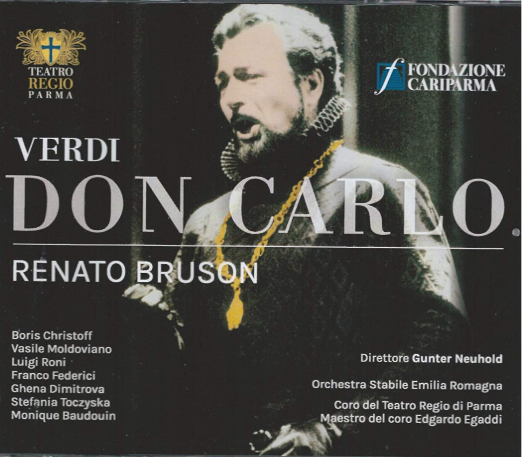 CD DON CARLO  LIVE DAL TEATRO REGIO DI PARMA