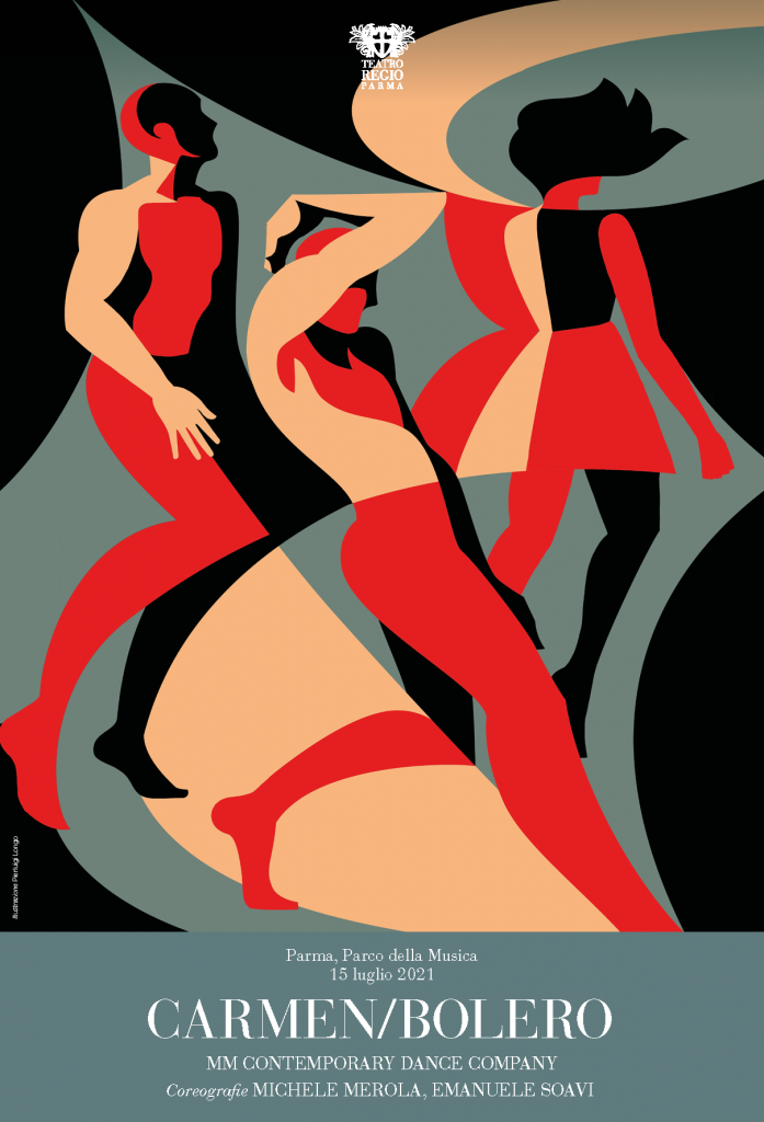 Poster Bolero/ Carmen - Teatro Regio di Parma