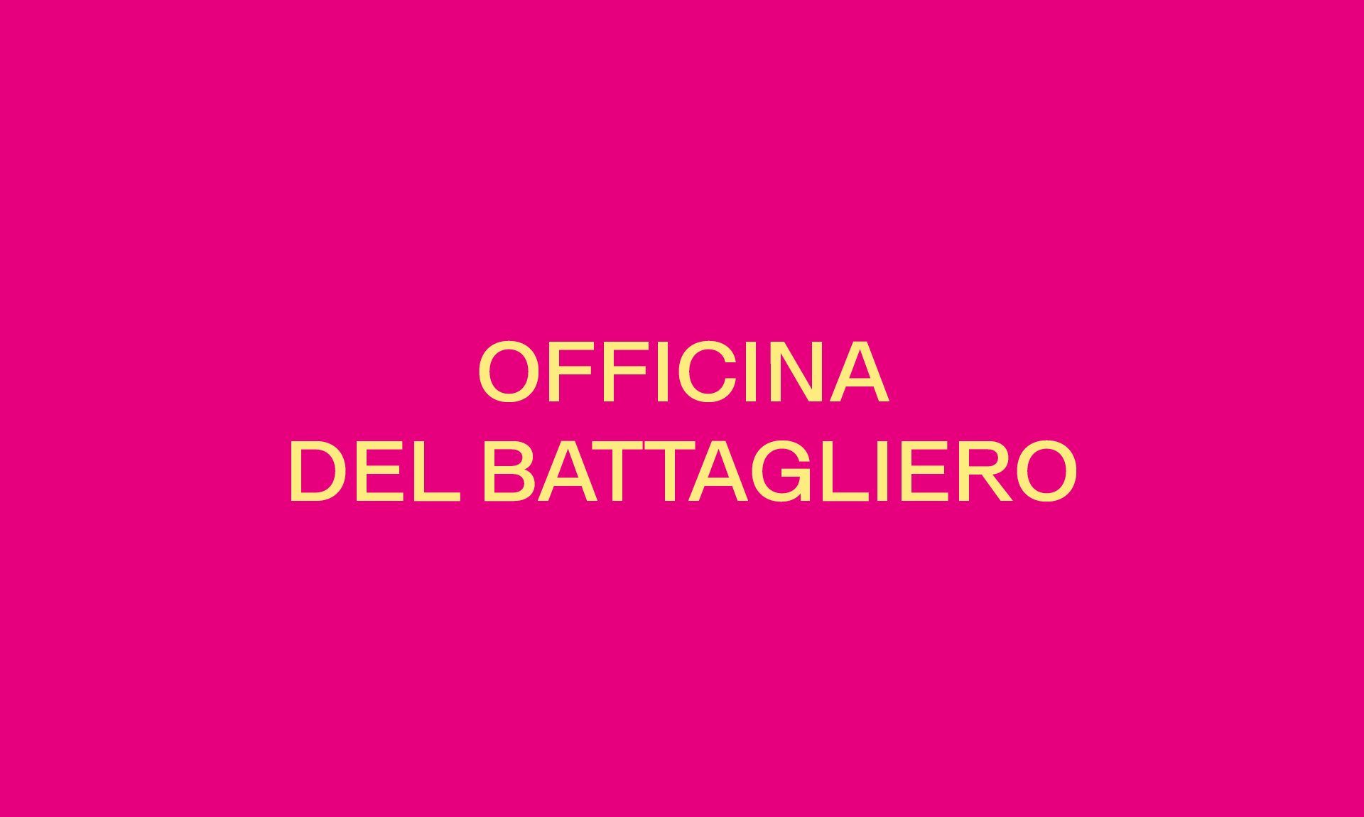 OFFICINA DEL BATTAGLIERO